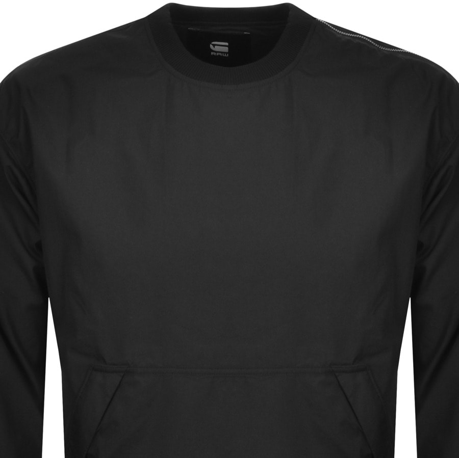 Alternative Image for ProductG Star Raw Crew Sweatshirt Black2